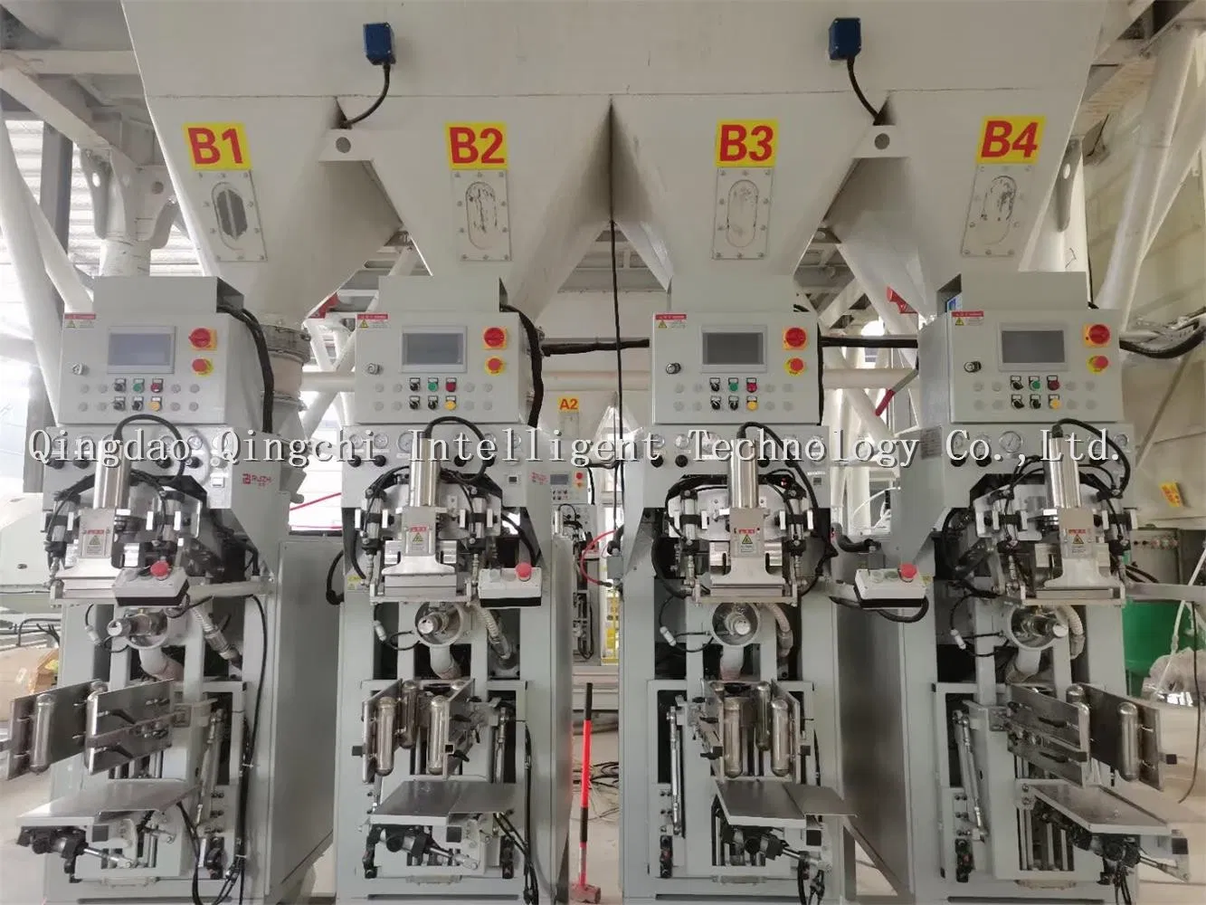 25-50kg Semi Automatic Small Vape Impeller Cement Packing Machine Auger Air Plastic Woven Valve Bag Dry Powder Mortar Carbon Black Sealing and Filling Machine