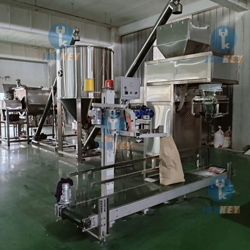 Automatic Max 50kg Woven/Plastic/ Organic Fertilizer Bag Automatic Linear Weighing Filling Sealing Sewing Packing Machine for Seeds/Snack/Feeds/Power Price