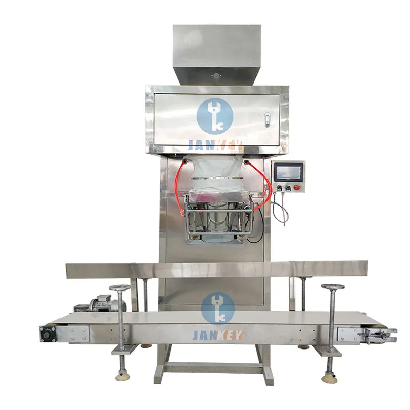 Automatic Max 50kg Woven/Plastic/ Organic Fertilizer Bag Automatic Linear Weighing Filling Sealing Sewing Packing Machine for Seeds/Snack/Feeds/Power Price
