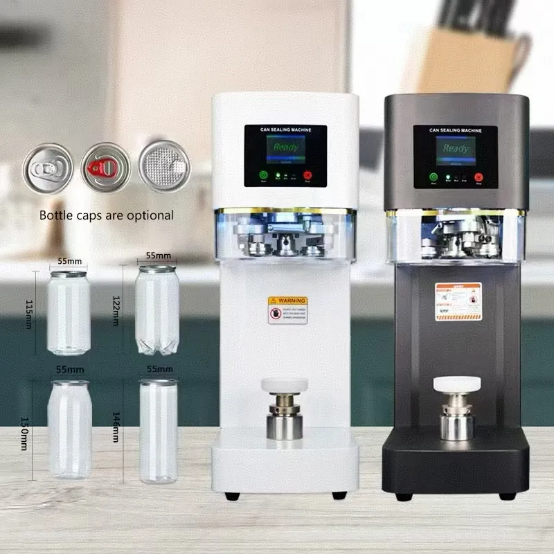 Automatic Pet Plastic Easy Open Can Sealing Seamer Machine
