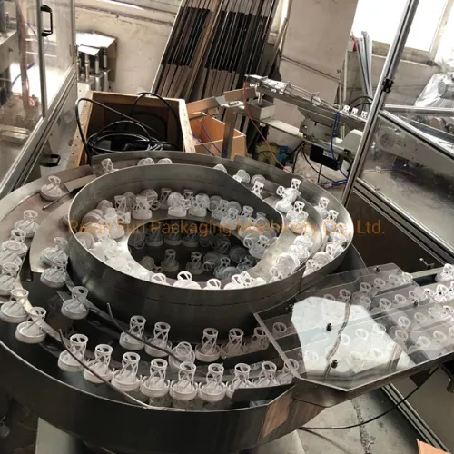 Drying Agent Silica Gel Filling Sealing Machine for Spiral Plastic Cap Effervescent Tablets Cover