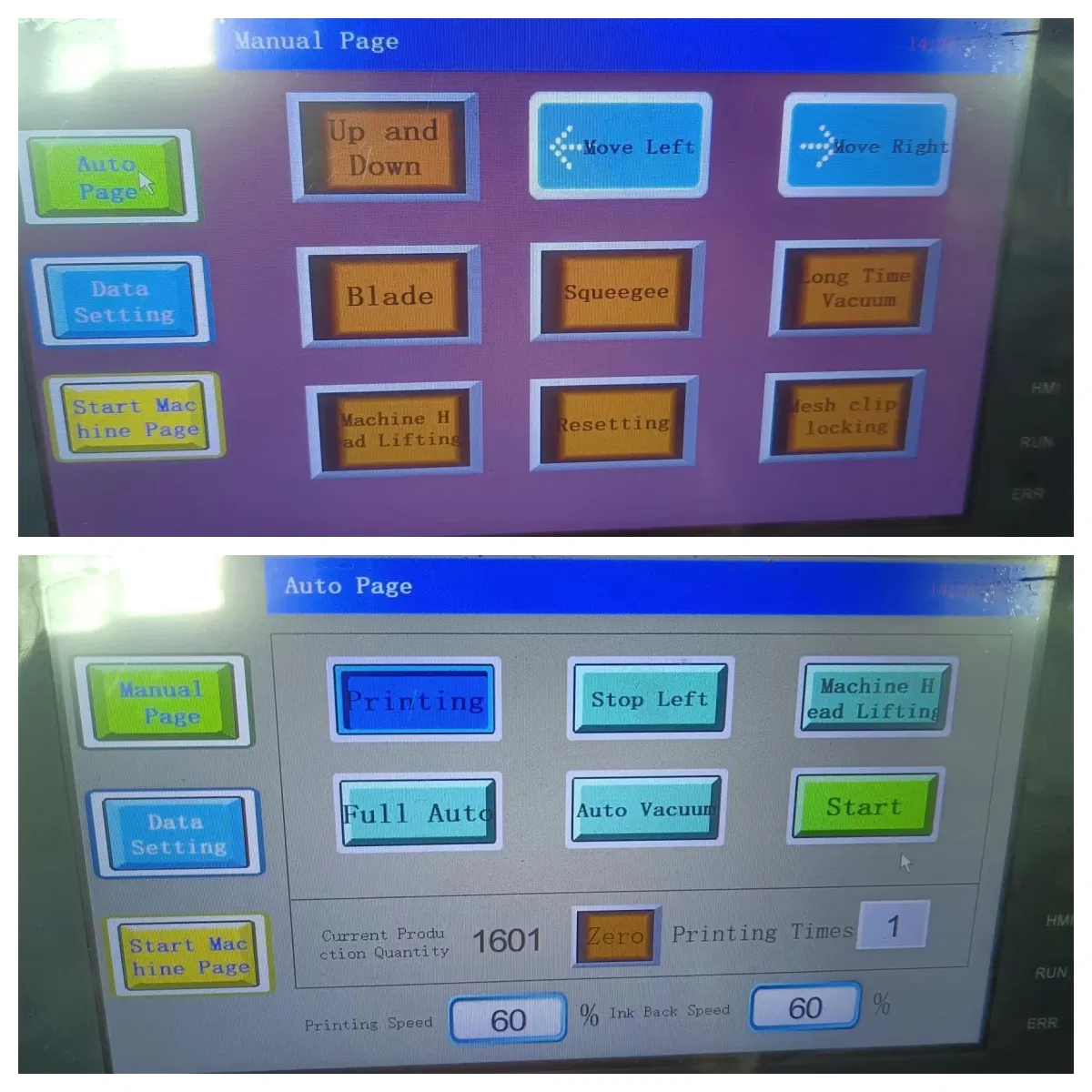 European Extra Large Self-Sealing Plastic Bag Produce Line Automatic Screen Printing Machine