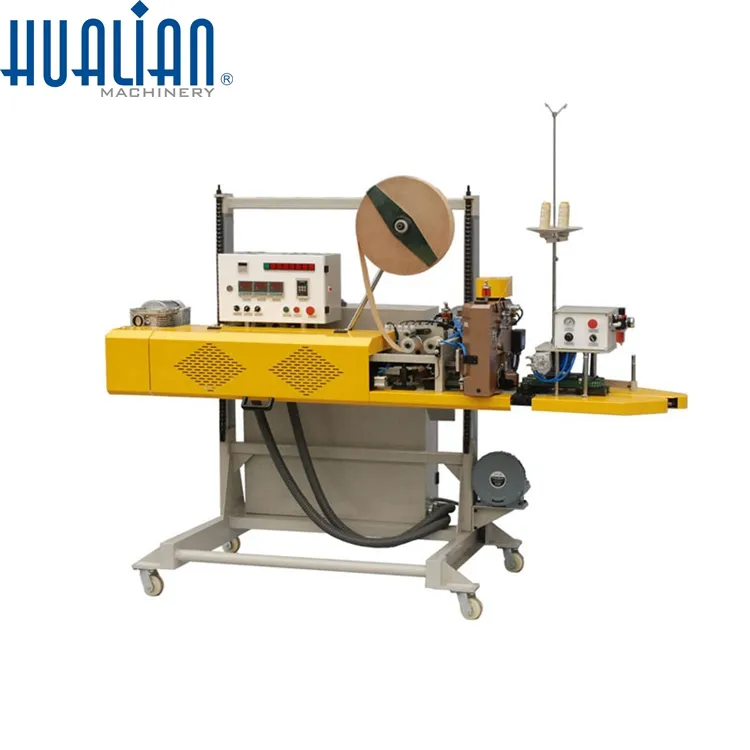 Fbk-13DC Hualian Automatic Heavy-Duty Bags Bag Sealing and Sewing Stitching Packaging Machine for Feed/Fertilizer/Flour/Rice/Engineering Plastics/Raw Material