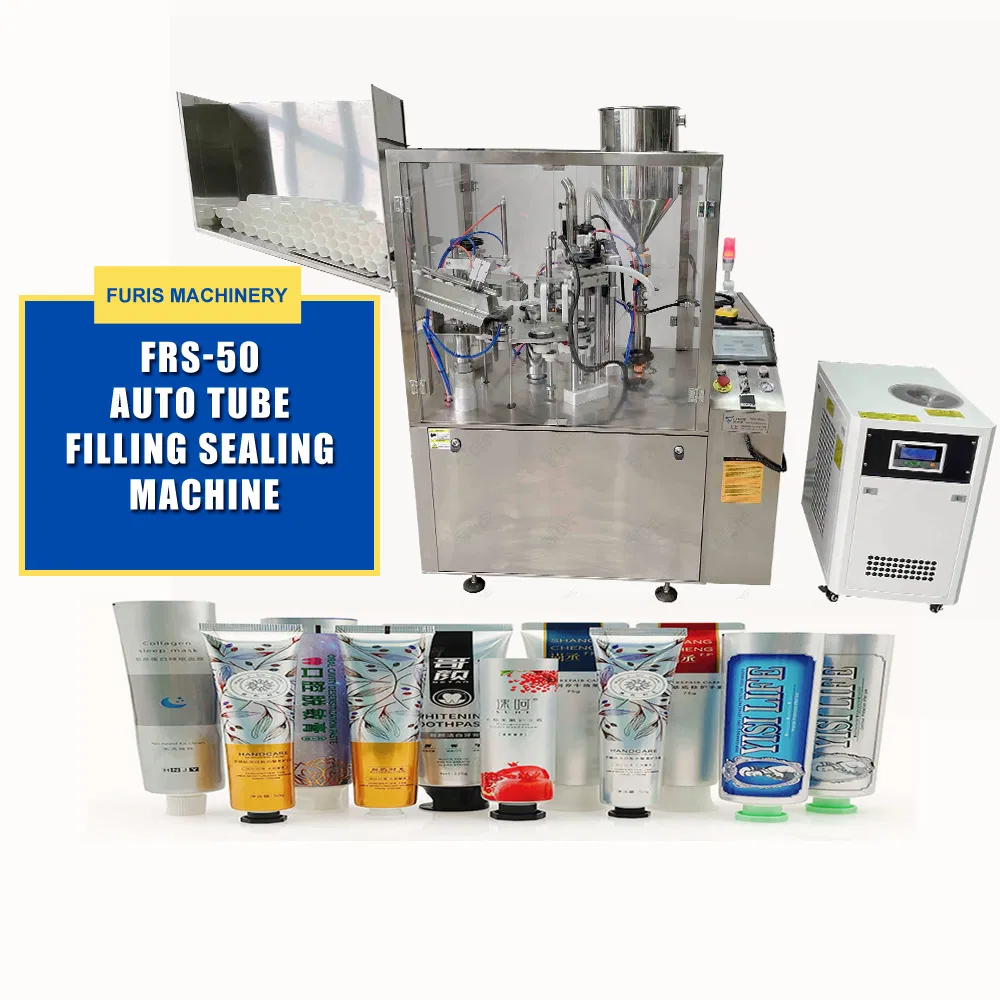 for 3-300ml Plastic Aluminum Tube Equipment Automatic Plastic Tube Filling Sealing Machine