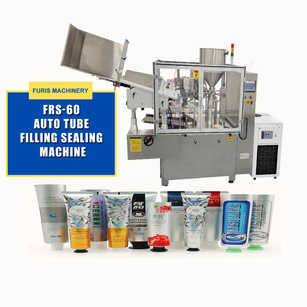 for 3-300ml Plastic Aluminum Tube Equipment Automatic Plastic Tube Filling Sealing Machine