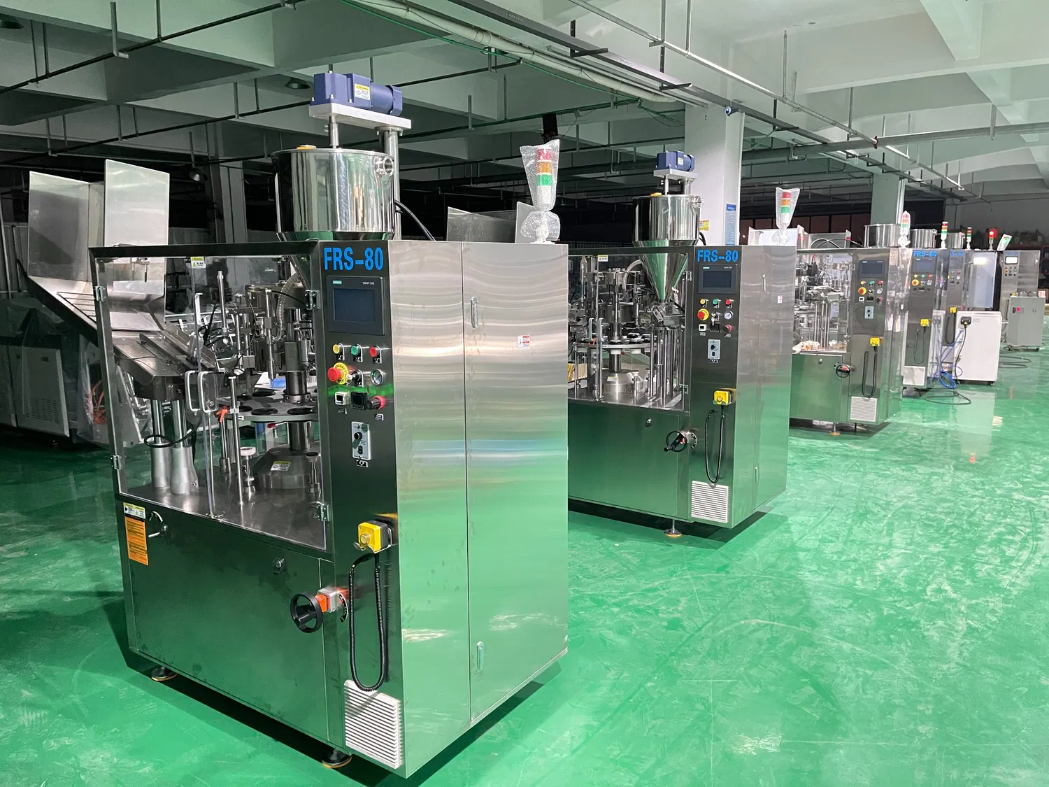 for 3-300ml Plastic Aluminum Tube Equipment Automatic Plastic Tube Filling Sealing Machine