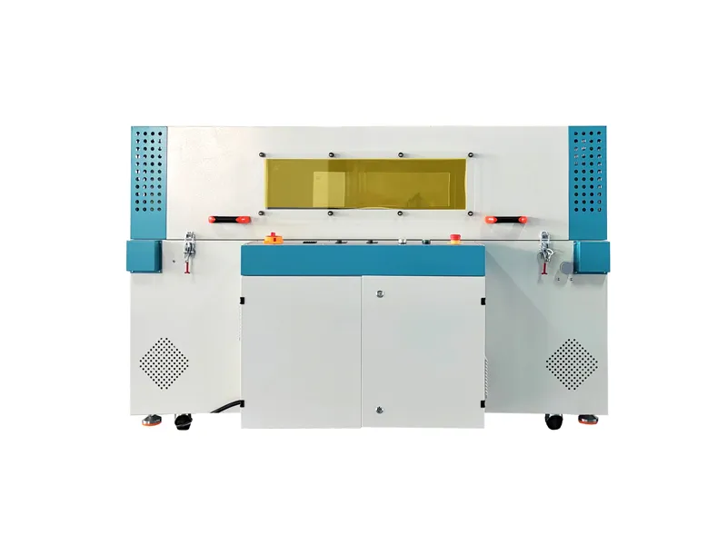 Fully Automatic Heat Shrink Tunnel Sealing Wrapper Flow Wrapping Machine Plastic POF/PVC Film Wrap Thermal Side Sealer Packing Packaging Machine