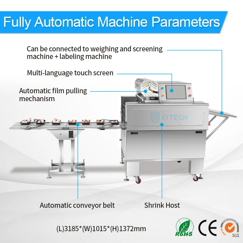 Kl High Quality Horizontal Pillow Plastic Bag Heat Form Fill Seal Wrapping Flow Packaging Packing Filling Sealing Machine