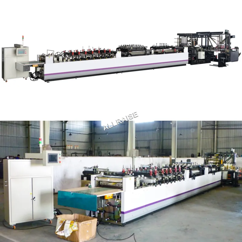 Mylar Coffee Plastic Bag Maker Stand up Pouch Three Side Sealing Bag Making Machine Food Snack Zipper Bag Making Machine