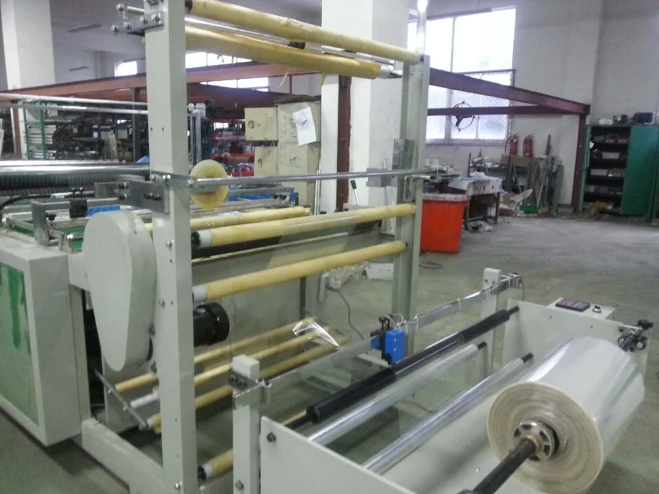 OPP PE Plastic Clothes Side Sealing Bag Making Machine