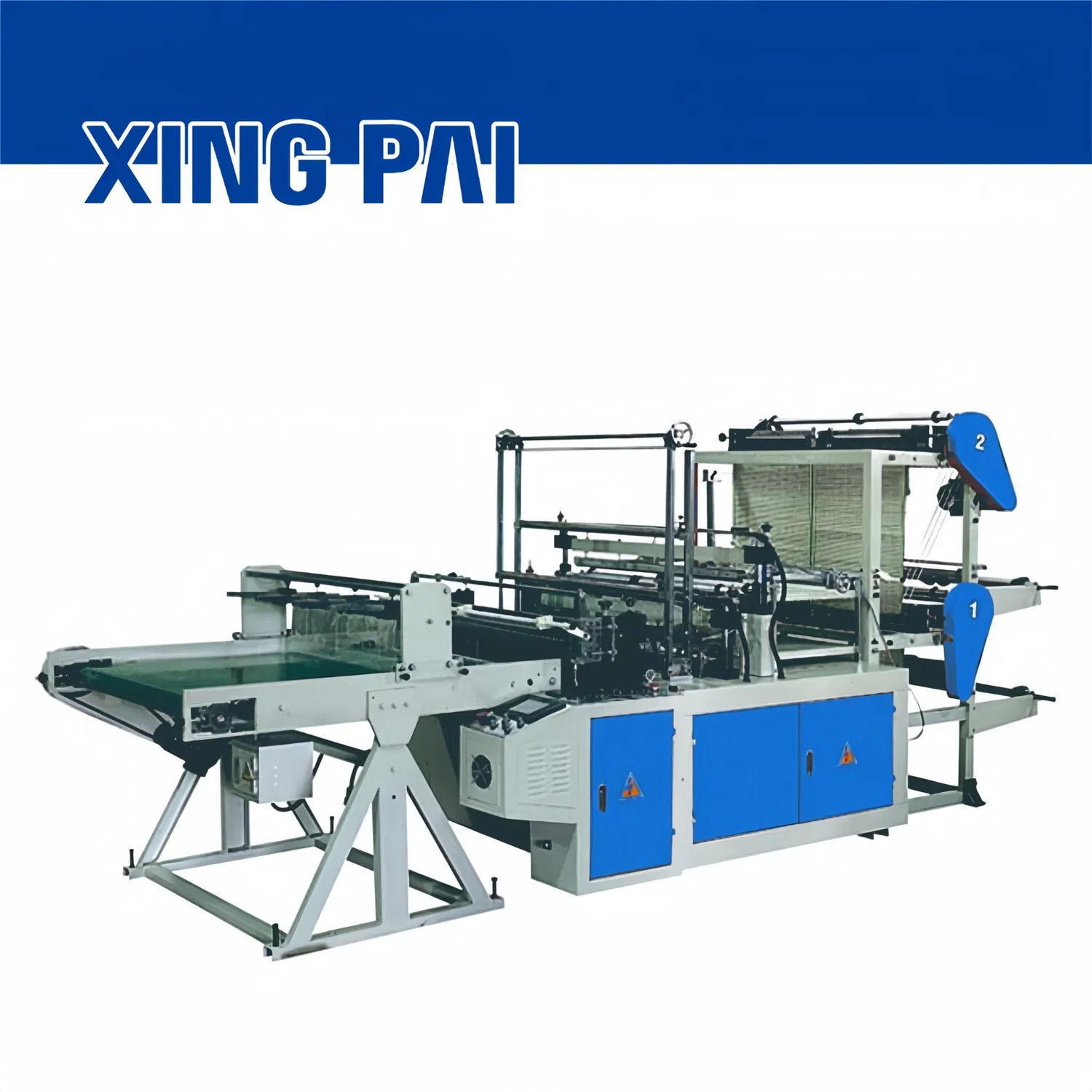 Price 4 Lines HDPE, LDPE Plastic Nylon Flat Garbage Bag Heat Bottom Sealing Cold Cutting Non Woven Automatic Shopping Bag Making Machine for Biodegradable PLA